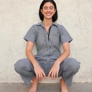 Nooworks Gingham Coveralls